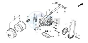 VT750C2 VT750C2 drawing OIL PUMP