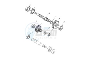 XQ MAXSTER 125 drawing GEAR GROUP