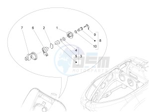 LX 125 4T 3V IGET NOABS E3-E4 (APAC) drawing Locks