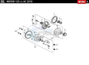 MRT-125-E4-AC-SM-WHITE drawing OIL PUMP