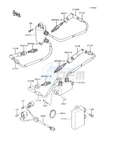 VN 750 A [VULCAN 750] (A10-A14) [VULCAN 750] drawing IGNITION SYSTEM