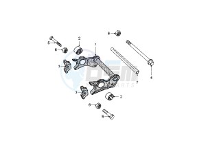 JET FORCE - 50 cc drawing SWINGING ARM