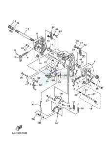 F15CMHL drawing FRONT-FAIRING-BRACKET