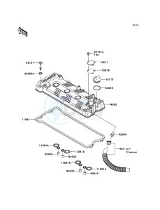 JET_SKI_ULTRA_300LX JT1500JDF EU drawing Cylinder Head Cover