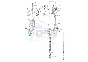 WR 400-426 F 426 drawing REAR MASTER CYLINDER