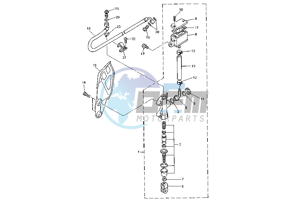 REAR MASTER CYLINDER