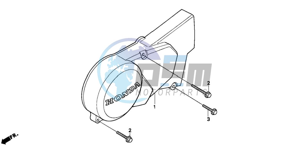 LEFT CRANKCASE COVER