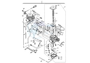 XP T-MAX 500 drawing CARBURETOR