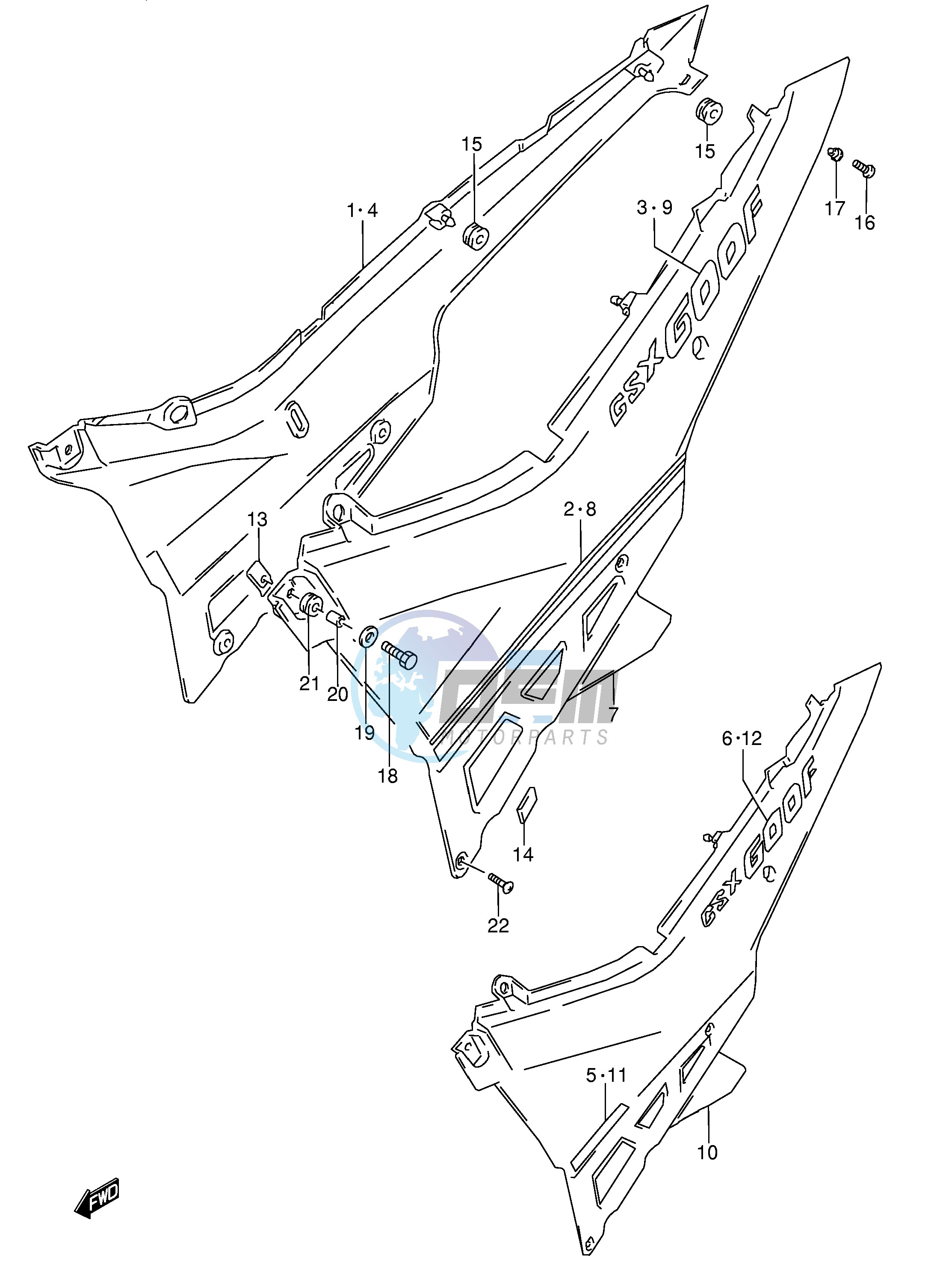 FRAME COVER (MODEL K)