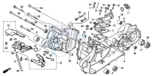 NH80MS drawing CRANKCASE/OIL PUMP