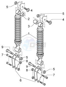 X9 500 Evolution (abs) drawing Dampers