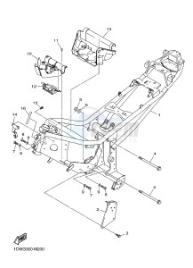 XJ6F 600 DIVERSION F (BS11 BS12) drawing FRAME