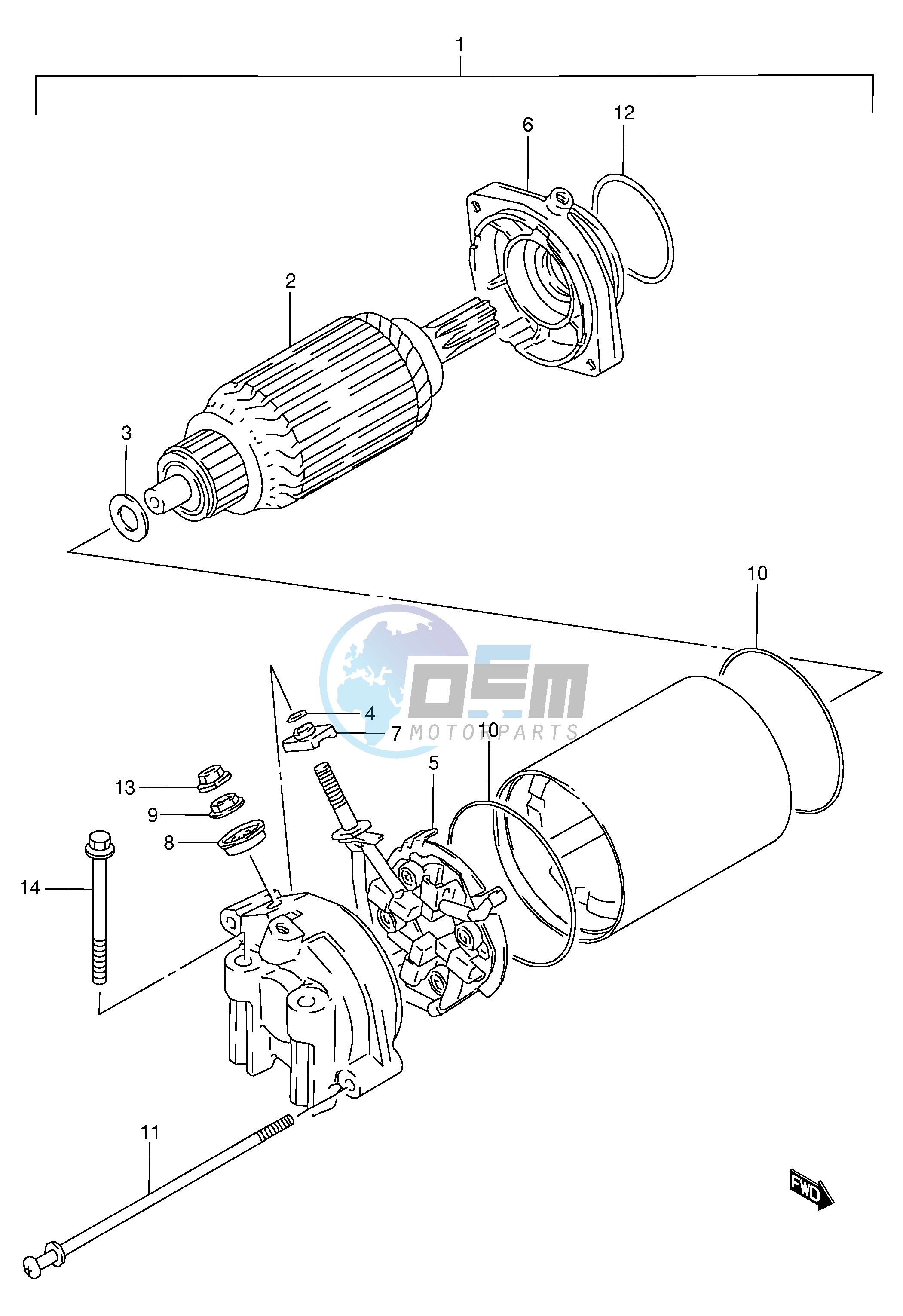 STARTING MOTOR