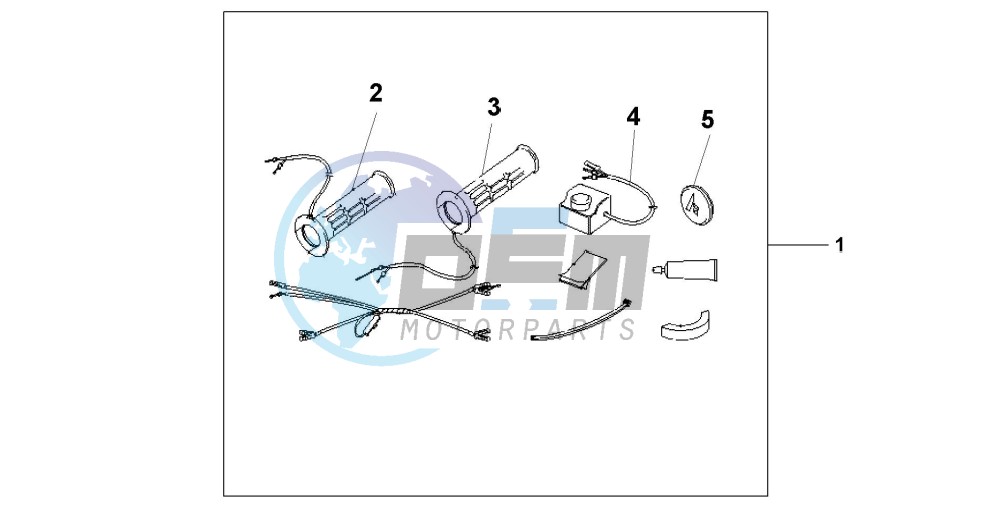 GRIP HEATER SS/ON-OF