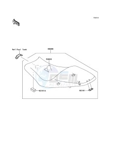 ER-6n ER650A8F GB XX (EU ME A(FRICA) drawing Seat