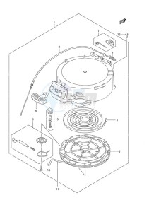 DF 30 drawing Recoil Starter