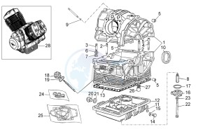 Nevada Classic 750 drawing Crank-case