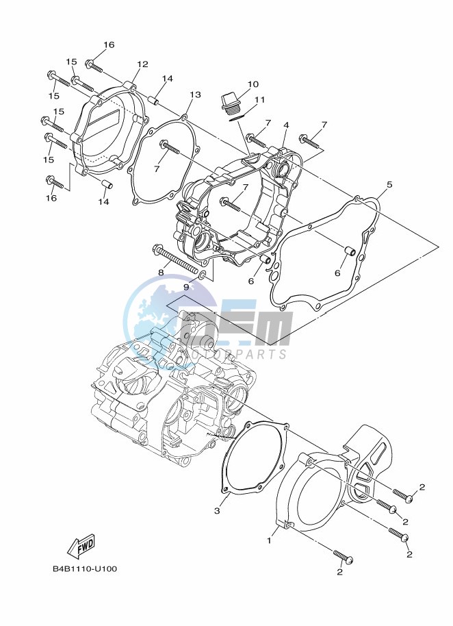 CRANKCASE COVER