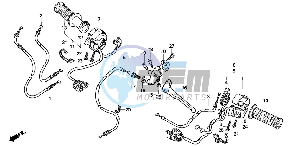 HANDLE LEVER /SWITCH/ CABLE