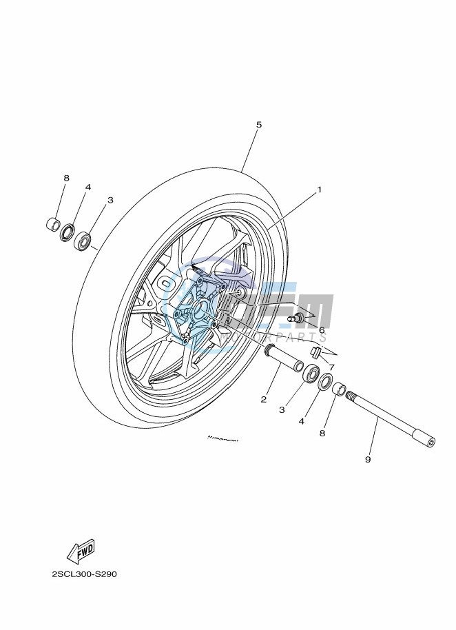 FRONT WHEEL