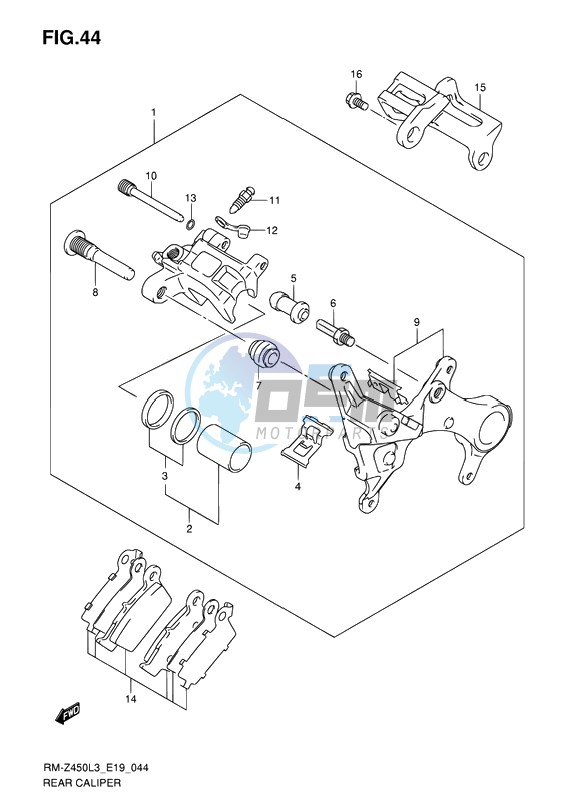 REAR CALIPER