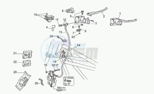 California 1100 Jackal Jackal drawing Front brake system