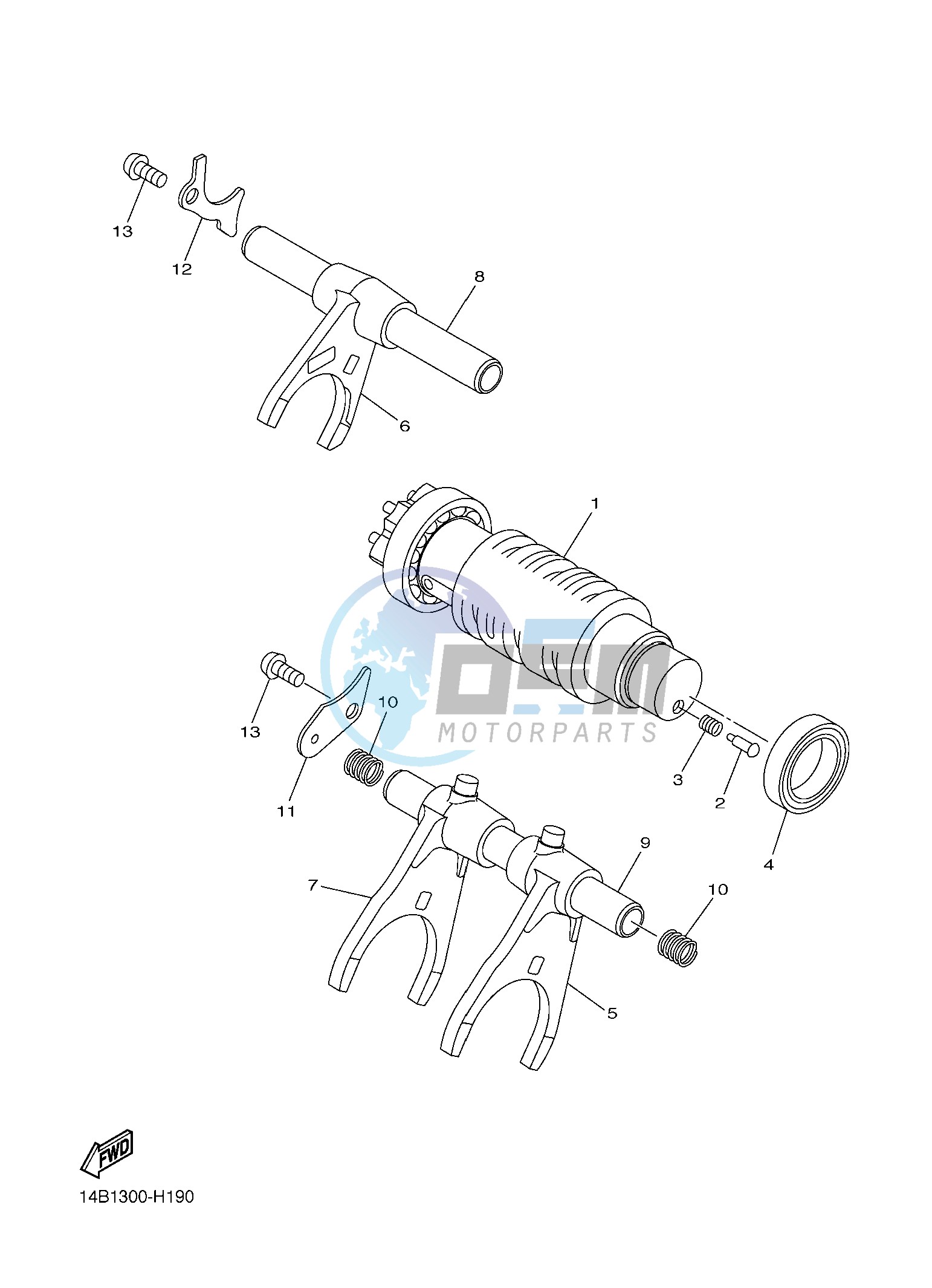 SHIFT CAM & FORK