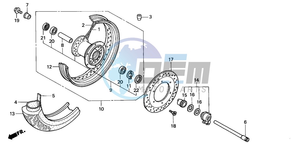 FRONT WHEEL