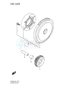 AN400 BURGMAN EU drawing STARTER CLUTCH