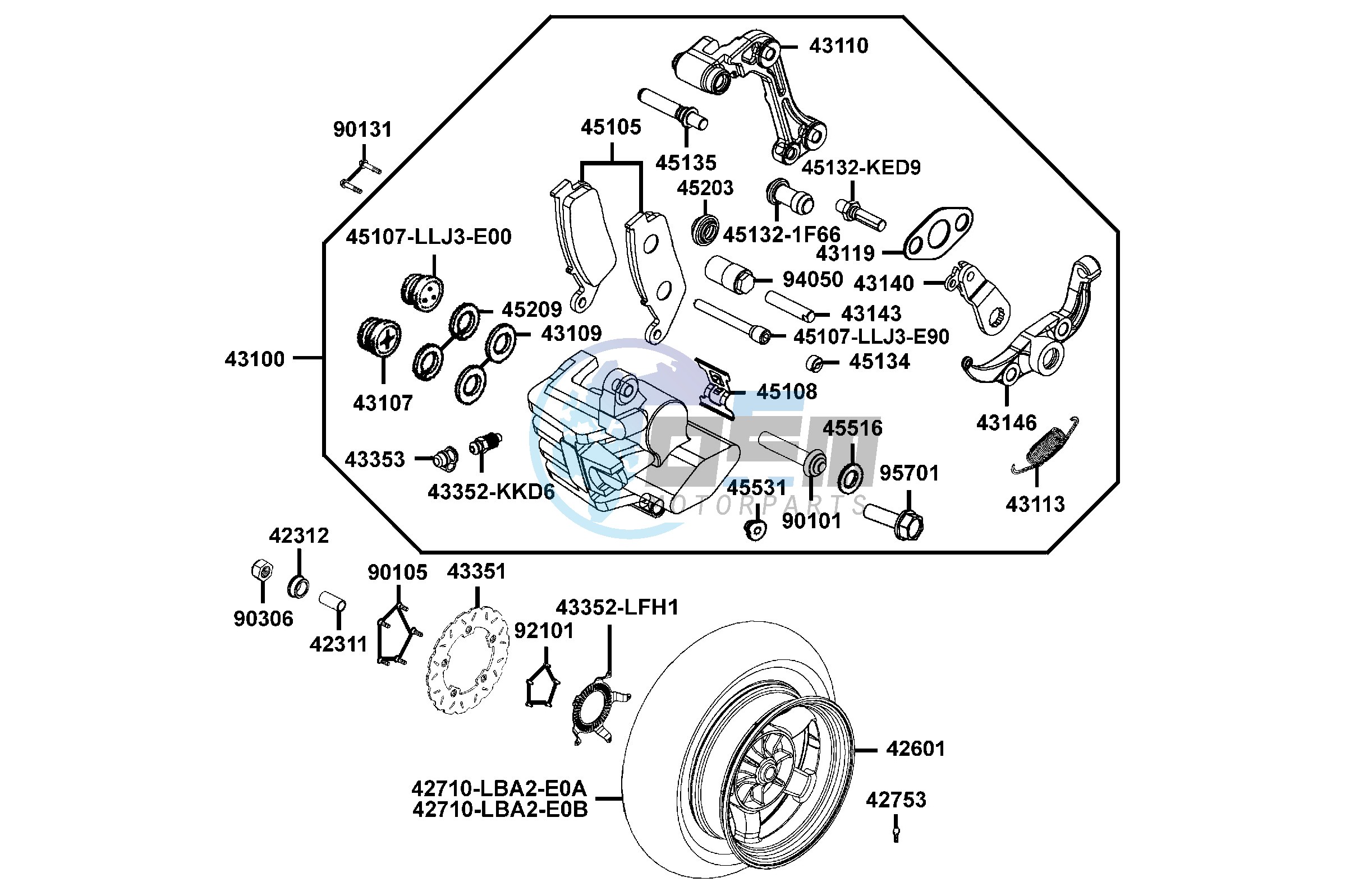 Rear Wheel