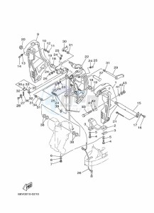 FL115A drawing FRONT-FAIRING-BRACKET