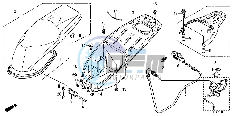 SEAT/ LUGGAGE BOX