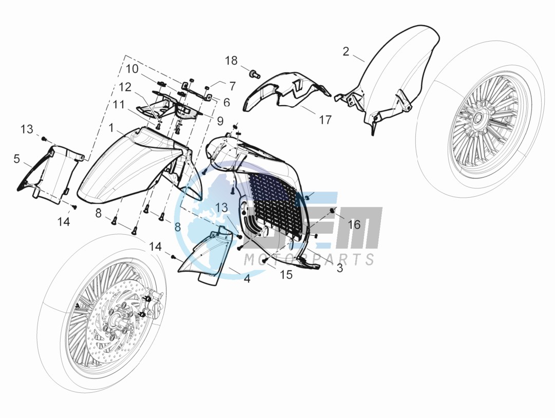 Wheel housing - Mudguard