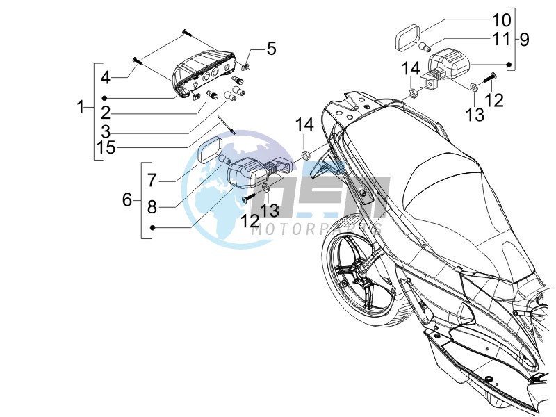 Tail light - Turn signal lamps