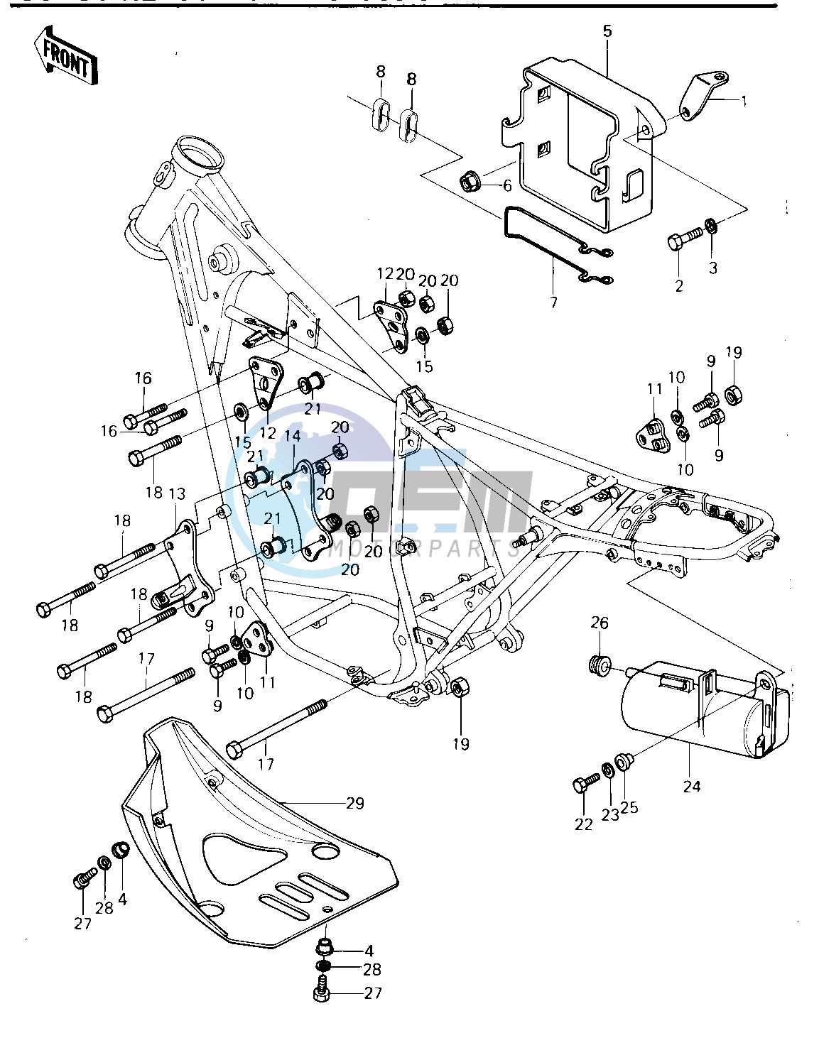 FRAME FITTINGS_BATTERY CASE_TOOL CASE