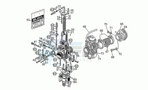 850 T5 Polizia - CC - PA - NC Polizia/CC/PA/NC drawing Carburettor