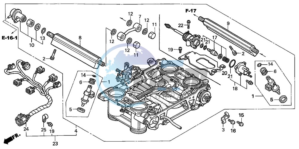 THROTTLE BODY (ASSY.)