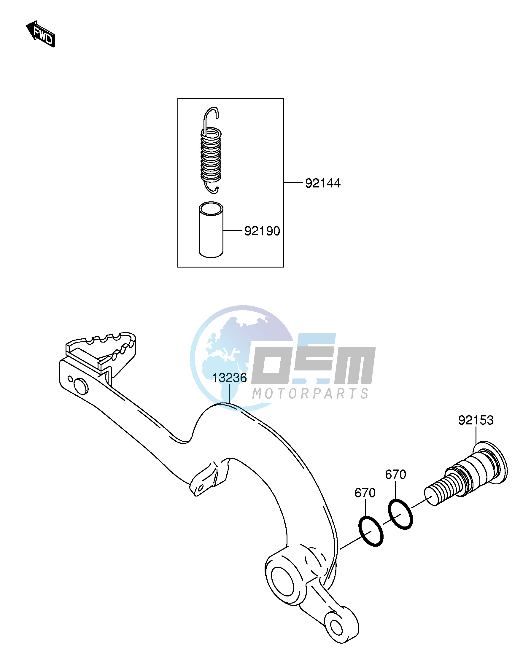 BRAKE PEDAL