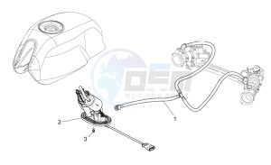 V7 Classic 750 drawing Fuel supply