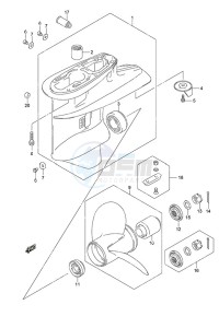 DF 40A drawing Gear Case