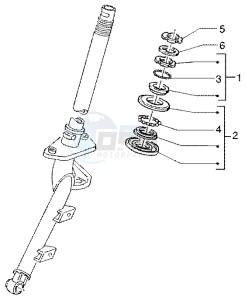 ET2 50 drawing Steering bearing ball tracks