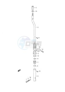 DF 25 drawing Shift Rod