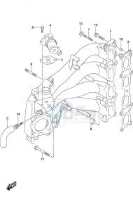 DF 140A drawing Intake Manifold