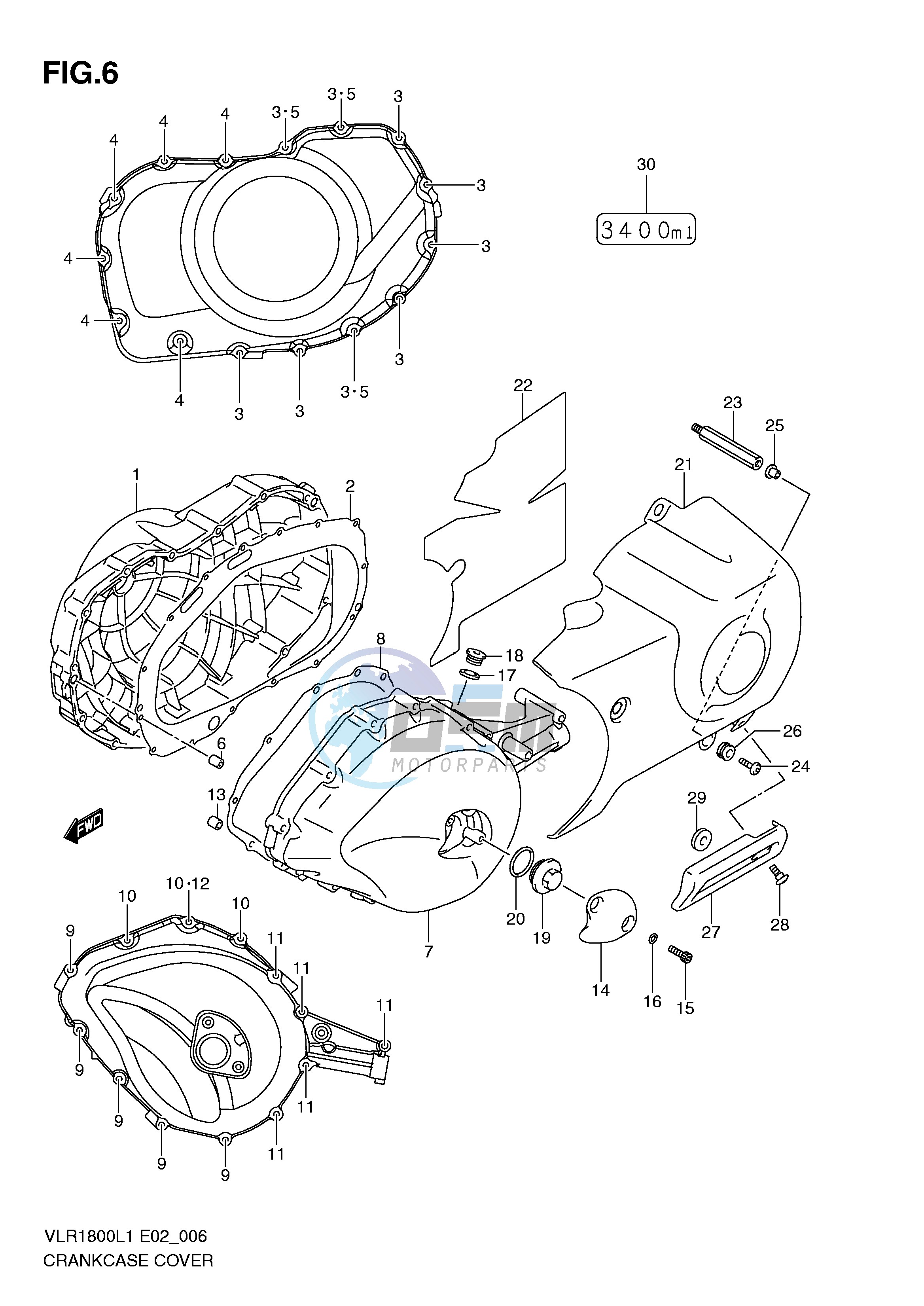 CRANKCASE COVER