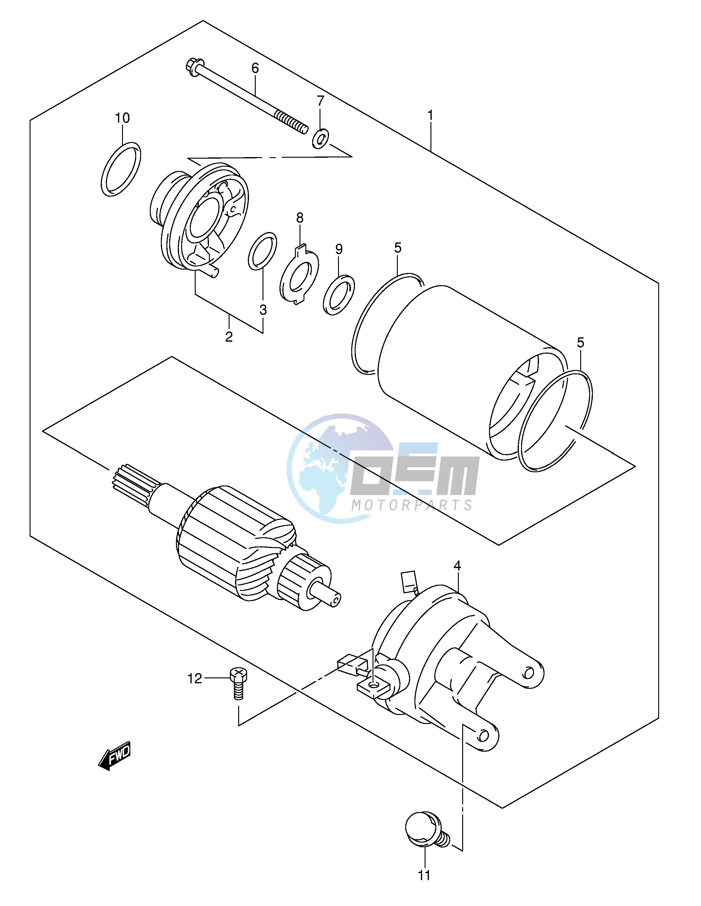 STARTING MOTOR