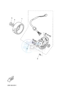 NS50N AEROX NAKED (1PL1 1PL1) drawing GENERATOR