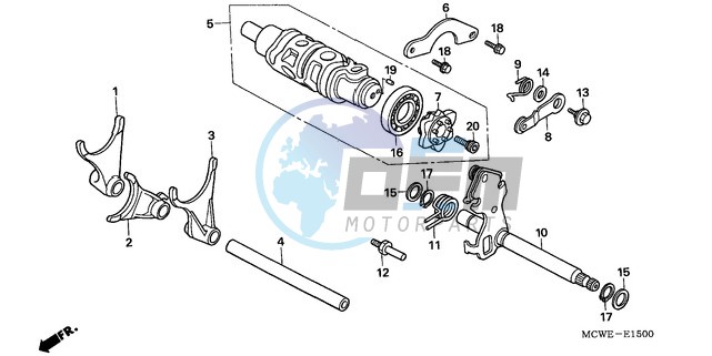 GEARSHIFT DRUM