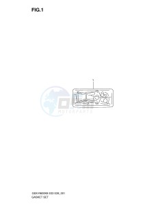 GSX-R600 (E3-E28) drawing GASKET SET