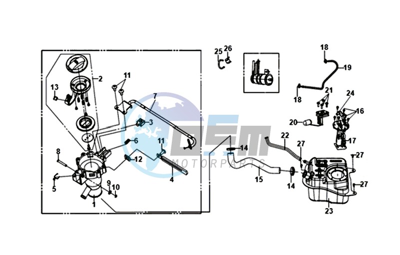 FUEL TANK -  FUEL GAUGE