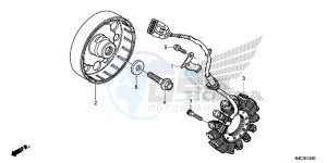 CBR600RRD CBR600RR UK - (E) drawing GENERATOR